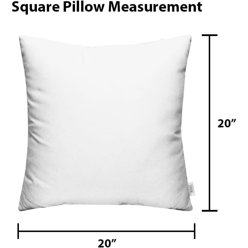 Set of 2 Balmoral Opal Square Outdoor Pillows 20×20"