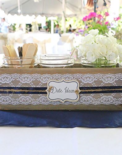 Set of 4 12×4" Rustic Wood Planter Boxes with Liner
