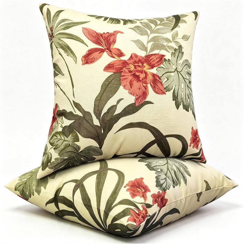 Outdoor Decorative Throw Pillows with Inserts